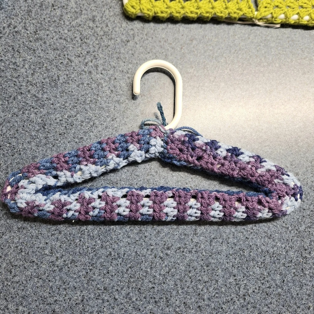 Handmade, Crocheted Children's Hangers With Animals, Cars, & Bows, Bundle of 10